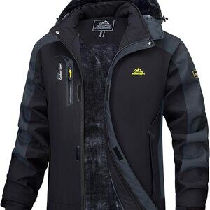 New Outdoor Hooded Winter Jacket Casual, Size S